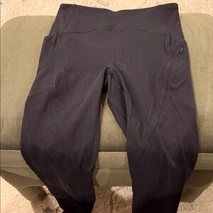 Full length lululemon black leggings (warm and sculpting)